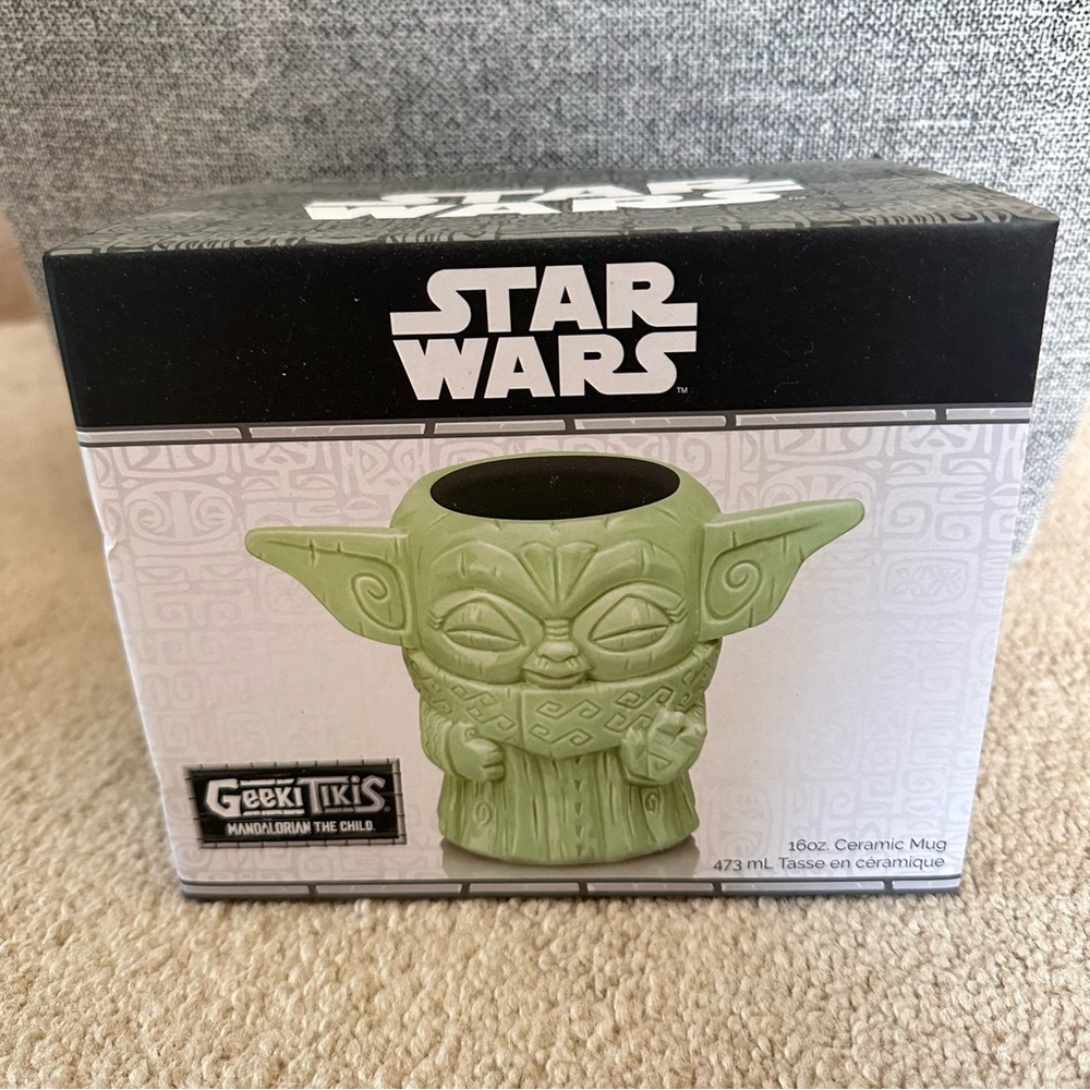 Star Wars Geeki Tikis Mandalorian the Child Mug NEW